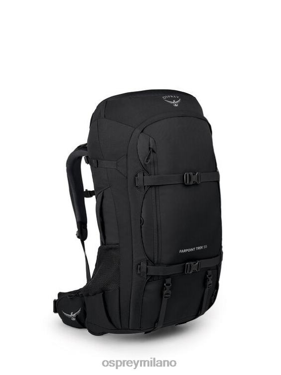 nero farpoint trek 55 viaggio | trekking Osprey uomini J82N2504 pacco bagagli