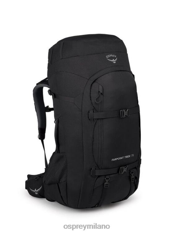 nero farpoint trek 75 viaggio | trekking Osprey uomini J82N2506 pacco bagagli