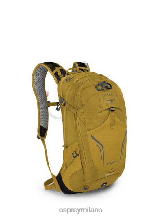 giallo primavera ciclismo sincronizzato 12 Osprey unisex J82N2128 zaino