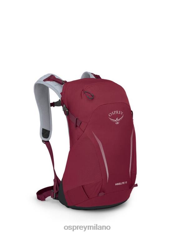 rosso sangria Hikelite 18 escursioni Osprey unisex J82N2198 zaino