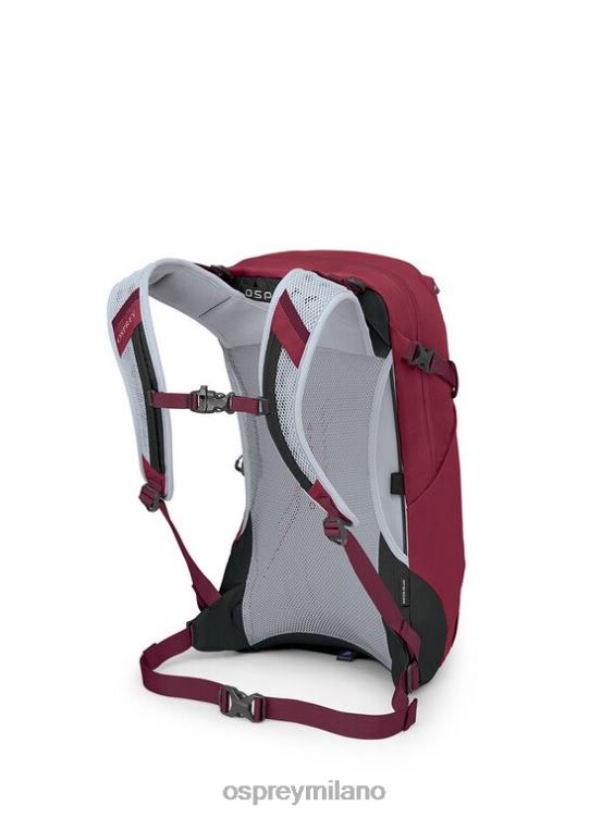 rosso sangria Hikelite 18 escursioni Osprey unisex J82N2198 zaino