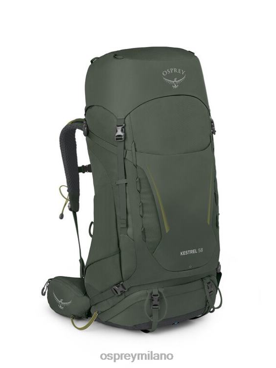 bonsai verde Kestrel 58 zaino in spalla Osprey unisex J82N256 zaino