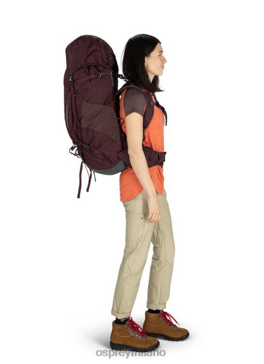 nero Kyte 68 zaino in spalla Osprey unisex J82N265 zaino